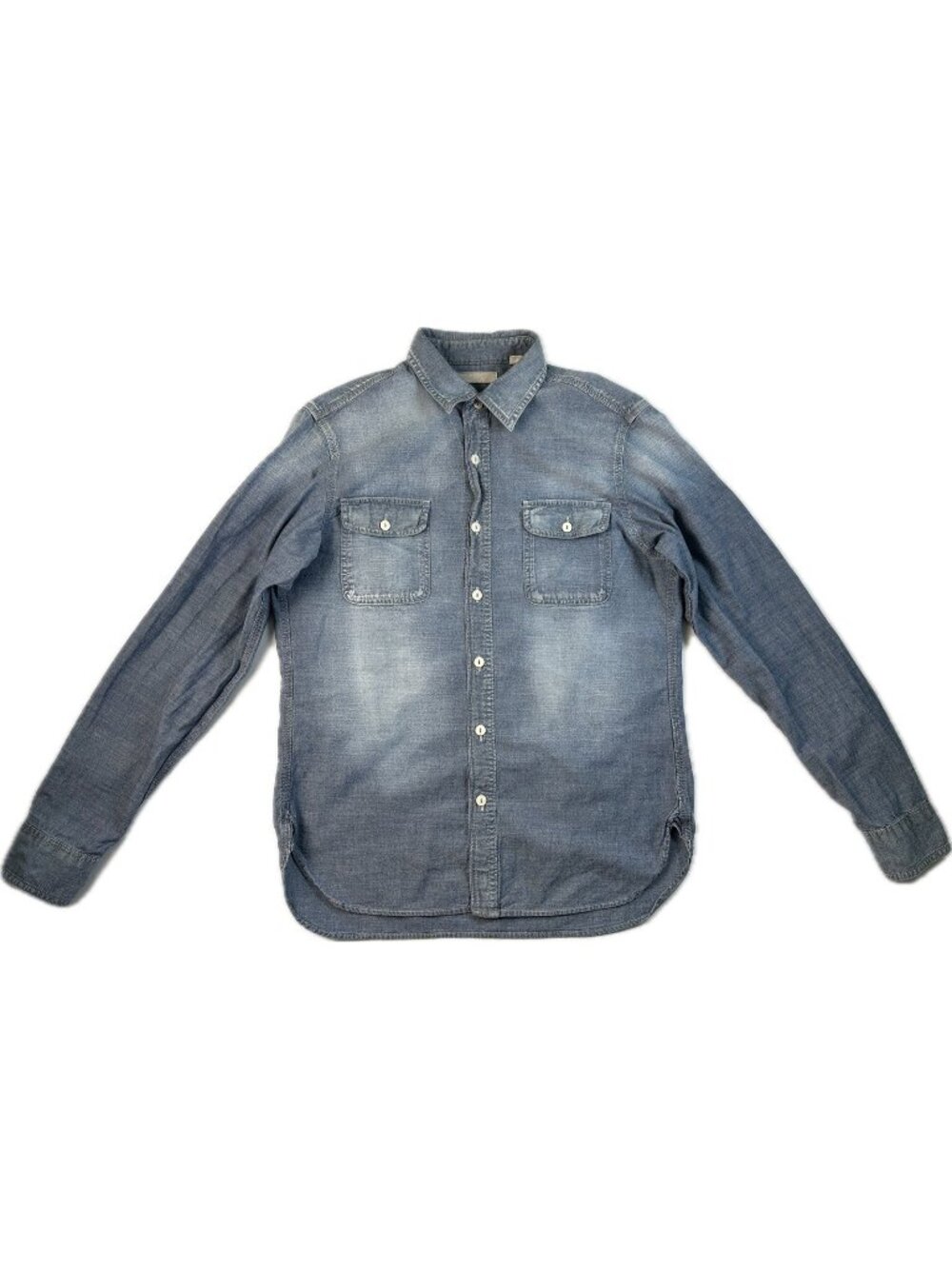 Uniqlo Men’s Denim Shirt Chambray Long Sleeves Medium